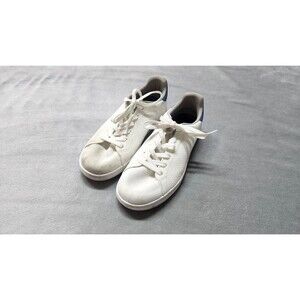 Suavs Men's Size 9.5 Women's Size 11.5 White Digital Knit Classic Sneaker